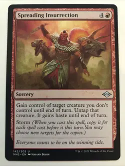 MTG Modern Horizons 2 Spreading Insurrection 142/303 NM - Image 1