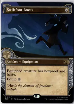 Swiftfoot Boots #0317 (Showcase) - Avatar The Last Airbender Eternal-Legal (TLE) - Image 1