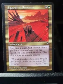 Squandered Resources Visions MTG - Image 1