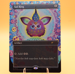 Sol Ring | #2315 | Rare | Rainbow Foil | Secret Lair | Furby | Free Shipping - Image 1