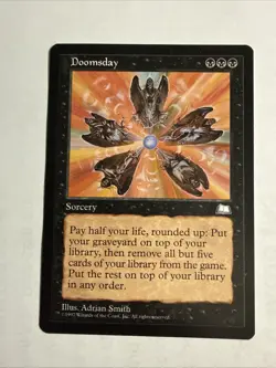 MTG Doomsday - Weatherlight - Lightly Played - Image 1