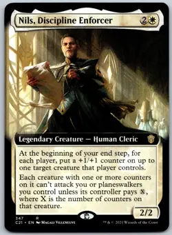 Nils, Discipline Enforcer (Extended Art) R Commander 2021 347 NM - Image 1