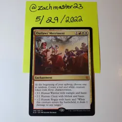 Outlaws' Merriment - MTG Magic the Gathering - NM - Throne of Eldraine (Box3) - Image 1