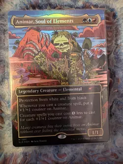 Animar, Soul of Elements (Rainbow Foil) Secret Lair Drop Foil - Image 1