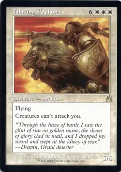 Blazing Archon (Retro Frame) Ravnica Remastered - Magic MTG NM - Image 1