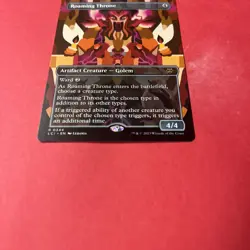 Roaming Throne Borderless the Lost Caverns of Ixalan Regular Card NM Condition - Image 5
