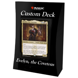 MTG Custom EDH Deck- Evelyn, the Covetous - Vampire Tribal - Deck Box Included! - Image 1