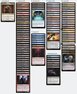 MTG Custom EDH Deck- Evelyn, the Covetous - Vampire Tribal - Deck Box Included! - Image 2