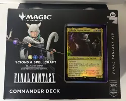 Magic the Gathering Final Fantasy XIV Commander Deck Scions & Spellcraft Sealed - Image 1