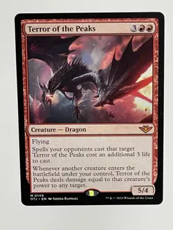 Terror of the Peaks - Outlaws of Thunder Junction - Mtg - Regular - Magic - Image 2