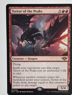 Terror of the Peaks - Outlaws of Thunder Junction - Mtg - Regular - Magic - Image 4