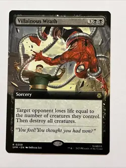 Villainous Wrath (Extended Art) Marvel's Spider-Man Regular - Image 1