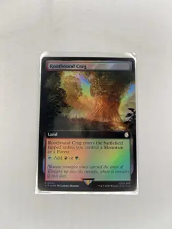 Rootbound Crag (Extended Art) Universes Beyond: Fallout Foil - Image 1