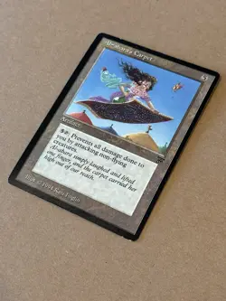 Vintage Al-abara's Carpet Magic The Gathering Trading Card MTG Legends English - Image 2