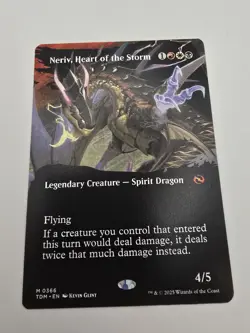 Neriv, Heart of the Storm (Borderless) Tarkir: Dragonstorm Regular - Image 1