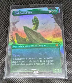 Old Gnawbone Adventures in the Forgotten Realms MTG - Borderless Foil - 296 - Image 1