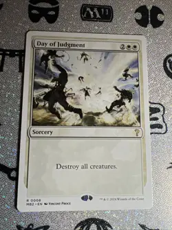 MTG - Day of Judgment (White Border) Mystery Booster 2 Regular NM - Image 1