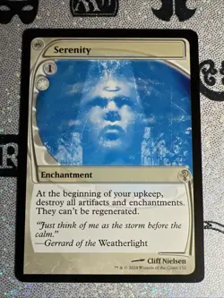 MTG - Serenity (Future Sight) Mystery Booster 2 Regular NM - Image 1