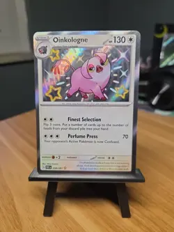 Pokemon Paldean Fates Oinkologne 208/091 Near Mint english - Image 1