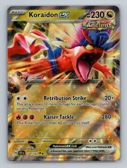 Pokemon SV05: Temporal Forces #120/162 Koraidon ex - Image 1