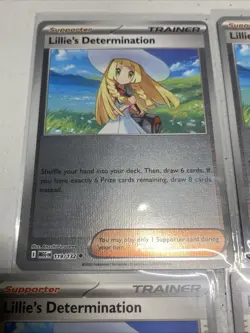 20x Lillie’s Determination 119/132 LOT Pokemon TCG SV Mega Evolution MEG - Image 3