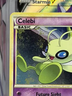 Pokemon TCG - Celebi - 3/102 - Holo - Rare - HGSS: Triumphant LP - Image 3