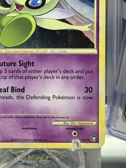 Pokemon TCG - Celebi - 3/102 - Holo - Rare - HGSS: Triumphant LP - Image 5