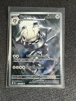 Stahlos 150/132 Art Rare | Mega Entwicklung Steelix Evolutions Pokemon Pokemon - Image 1