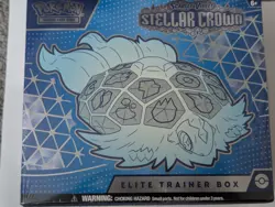 Pokemon TCG Scarlet and Violet Stellar Crown Elite Trainer Box New Sealed - Image 1