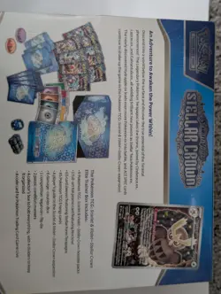 Pokemon TCG Scarlet and Violet Stellar Crown Elite Trainer Box New Sealed - Image 3