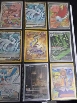 396 Pokemon Card Binder – EX / VMAX / Full Art / Promos – Sleeved - Image 1