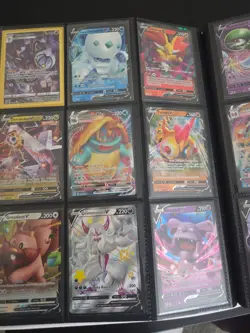396 Pokemon Card Binder – EX / VMAX / Full Art / Promos – Sleeved - Image 3