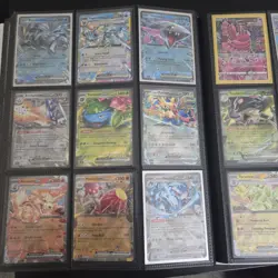 396 Pokemon Card Binder – EX / VMAX / Full Art / Promos – Sleeved - Image 4