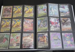 396 Pokemon Card Binder – EX / VMAX / Full Art / Promos – Sleeved - Image 5
