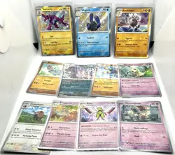 Pokemon Paldean Fates Lot Of 11 Mix Of Holo Reverse Holo Shiny NM - Ships Fast - Image 1