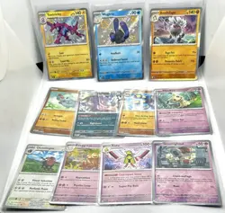 Pokemon Paldean Fates Lot Of 11 Mix Of Holo Reverse Holo Shiny NM - Ships Fast - Image 2
