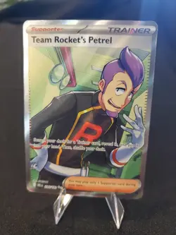 Pokemon Team Rocket’s Petrel 226/182 Destined Rivals Full Art Ultra Rare NM - Image 1