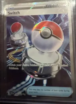 Switch - 123/094 - Phantasmal Flames - Pokemon TCG - English - NM / Pack Fresh - Image 1