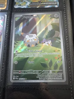 Pokemon TCG Togedemaru 104/94 Phantasmal Flames Illustration Rare NM Card - Image 1