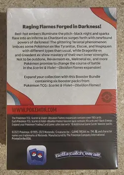 Pokemon TCG Scarlet & Violet Obsidian Flames Booster Bundle New Sealed - Image 4