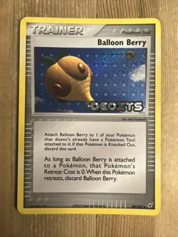 Balloon Berry 84/107 REVERSE HOLO Pokemon EX Deoxys VLP 2005 TCG Era - Image 1