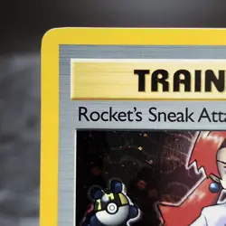 Pokemon Team Rocket Holo Rocket's Sneak Attack 16/82 WOTC Unlimited TCG NM⭐ - Image 3