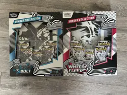POKEMON Black Bolt & White Flare Binder Collection X2 In Hand ✅ - Image 1