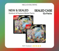 Pokemon TCG Mega Evolutions Triple Blister Case Sealed - 12x Packs - Image 1