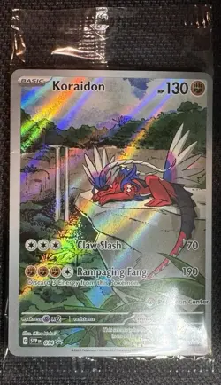 Pokemon TCG Koraidon SVP 014 Promo - Pokemon Center & Reg (2) - SEALED - Image 1