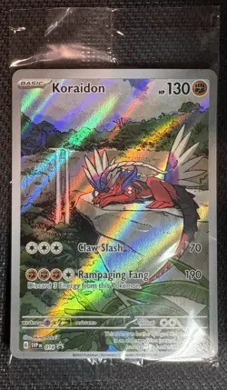 Pokemon TCG Koraidon SVP 014 Promo - Pokemon Center & Reg (2) - SEALED - Image 3
