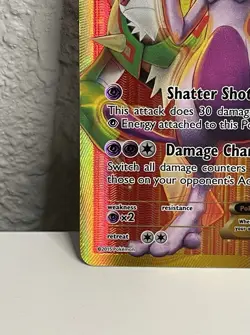 (LP) Mewtwo EX 164/162 Secret Rare XY Breakthrough Full Art Holo Pokemon TCG - Image 4