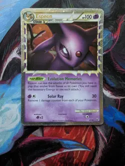 Espeon (Prime) 81/90 Undaunted Holo Ultra Rare Pokemon English MP - Image 1