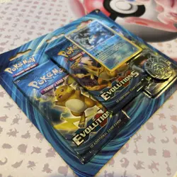 POKEMON XY - Evolutions 3 Pack Blister [Black Kyurem] SEALED - Image 3