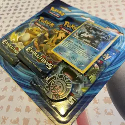 POKEMON XY - Evolutions 3 Pack Blister [Black Kyurem] SEALED - Image 4